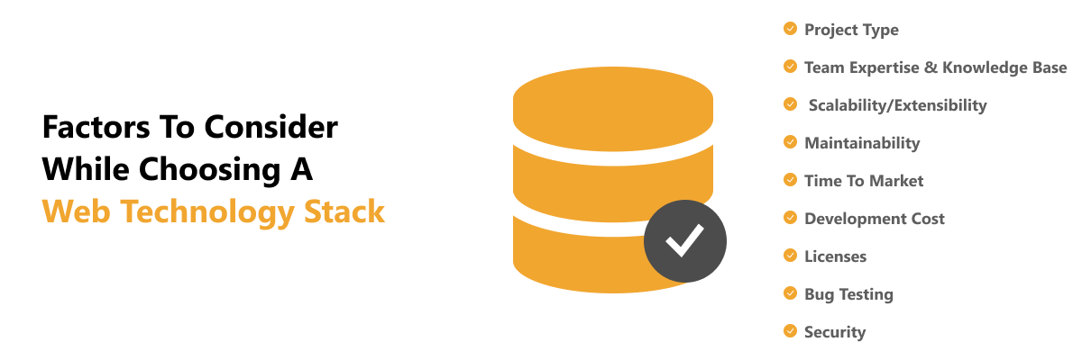 Factors to Consider for Right Technology Stack