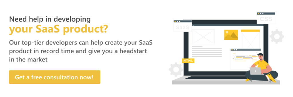 develop your SaaS product with experts